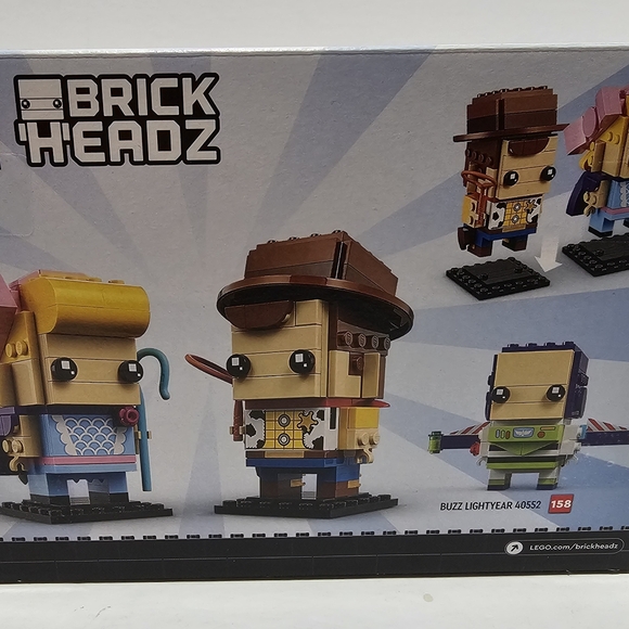 Lego Brickheadz Bundle 40553 Woody and Bo Peep 40552 Buzz Lightyear - Picture 5 of 9